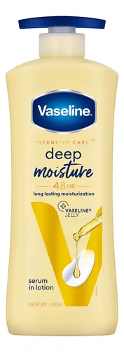 Vaseline Intensive Care Crema Corporal 600ml – Variedades Deep Moisture