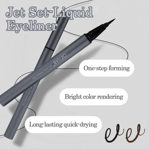 Delineador Líquido Jet Set Marrón Oscuro 2 Ml