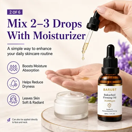 Serum Facial Bakuchiol Barubt Aceite Reafirmante 30ml