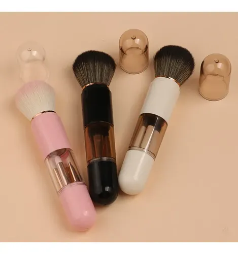 Set De Minibrochas De Maquillaje 6 En 1, Herramientas De Via