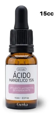 Acido Mandelico Peeling Exfoliante Despigment 15cc Arvensis