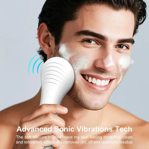 Cepillo Facial Limpiador Owlmate Exfoliante Eléctrico Ipx7