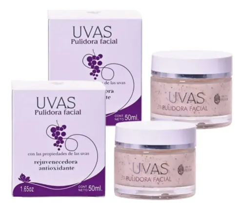 Pulidora Facial X 2-cosmeticos Uvas