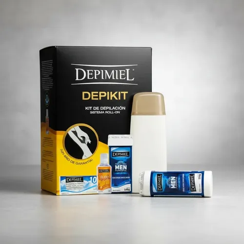 Depikit Hombre Sistema Roll-on Completo Y Facil, + 2 Rolones