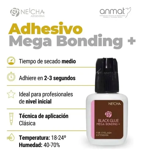 Pegamento Neicha Mega Bonding Extensión Pestañas Principiant