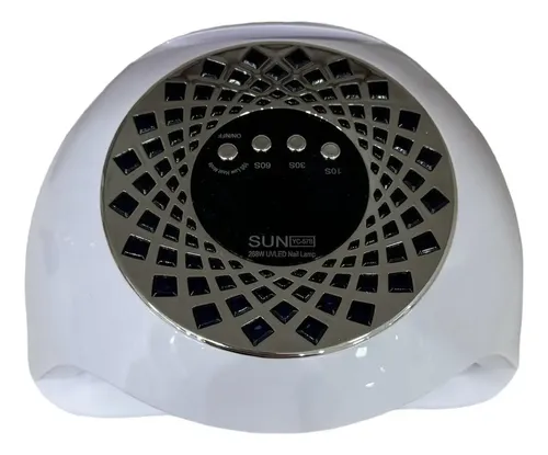 Cabina Sun Yc-57b 268w Uv/led Porta Celular Color Blanco