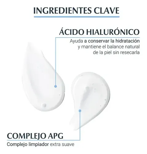 Gel De Limpieza Eucerin Facial Dermatoclean Hyaluron 200ml