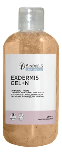 Gel Exfoliante Exdermis +n Rostro Cuerpo 250gs Arvensis