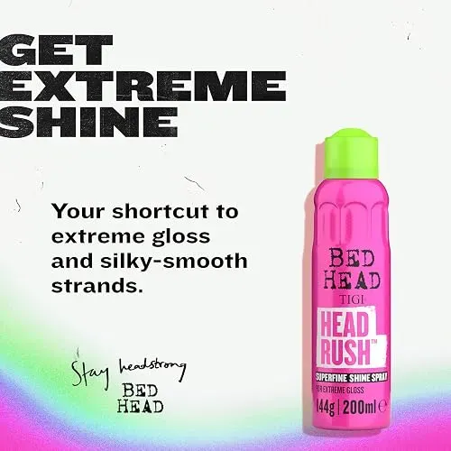 Spray Brillo Y Fragancia Bed Head By Tigi Headrush Cabello