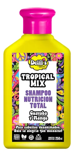 Shampoo Nutricion Total Tropical Mix Delfis Bellissima