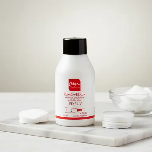 Removedor De Esmalte Semipermanentes Para Uñas Thuya X120 Ml