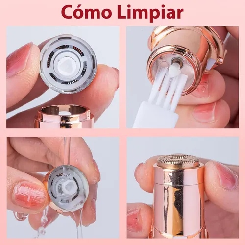 Jj 2026 Depiladora Facial Tubo Recortadora Cejas