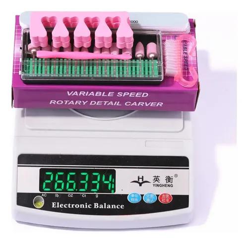 A Mini Máquina De Limar Uñas, Set De Pulido Eléctrico,