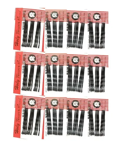 120 Clip Hebillas Invisibles Horquillas Pelo (12blisters)