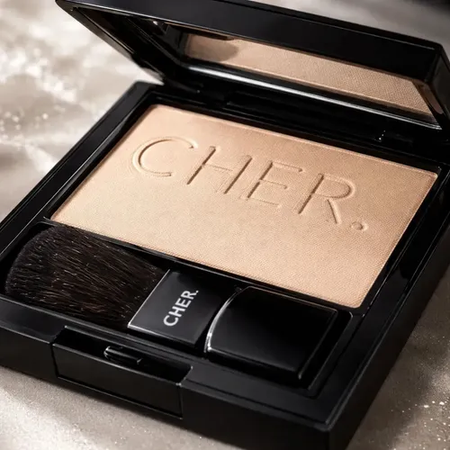 Polvo Compacto Hd Cher Perfecting Powder Compact Tono 3- Durazno