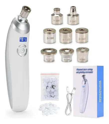 Máquina De Diamante Inalámbrica Blackhead Microdermabrasion