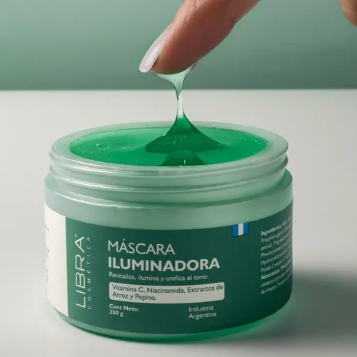 Mascara Iluminadora Vitamina C Niacinamida Arroz 250g Libra