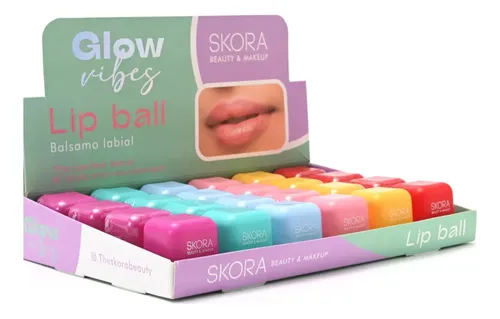 Bálsamo Labial Hidratante Skora Unidad Frutales Colores
