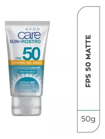 Protector Solar Facial Hidratante Resistente Al Agua Fps 50