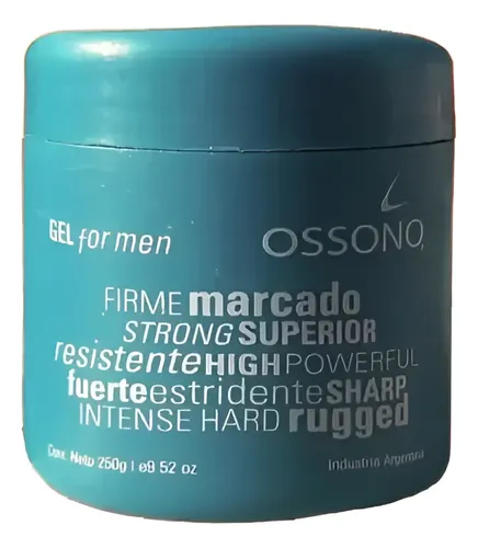 Ossono Gel For Men Powerfull Extra Fijacion X250grs