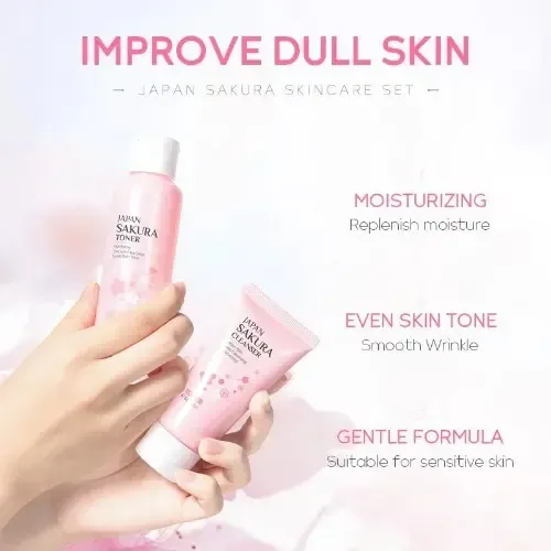 Sakura Kit Coreano De Cuidado De La Piel, Hidratante
