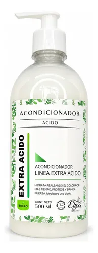 Acondicionador Extra Acido, Cabellos Teñidos Realza El Color