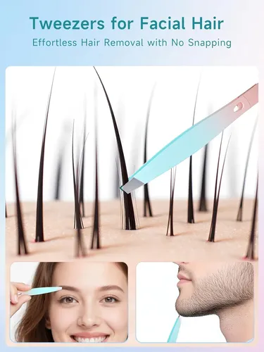 Pinza Profesional Acero Inoxidable Para Cejas Y Vello