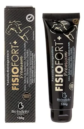 Pomada Masajeadora Fisiofort Premium Bio Instinto 150g Alivio Muscular
