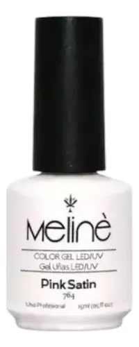 Meline Esmalte Semipermanente Gel Led/uv 764 Pink Satin