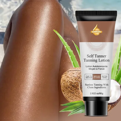 Loción Autobronceadora Natural, Suave Y Limpia