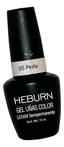 Esmalte Gel Led/uv 05 Perla Semipermanente Heburn