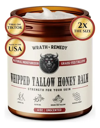 Crema Hidratante Wrath & Remedy De Sebo De Res Orgánico Bati