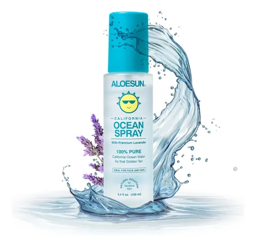 Aloesun Ocean Spray | Crema Facial Pura De Agua Salada Marin