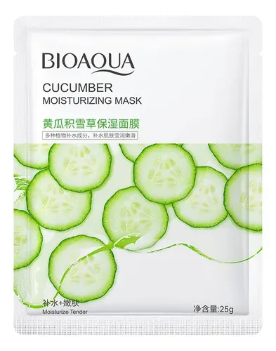 Pack De 5 Mascarillas Faciales Bioaqua De Tela Tipo de piel Mixta