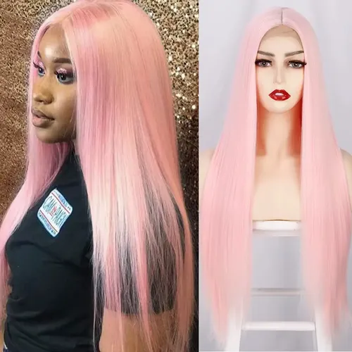 Peluca Lace Front Premium Humanizada Larga Bellísima