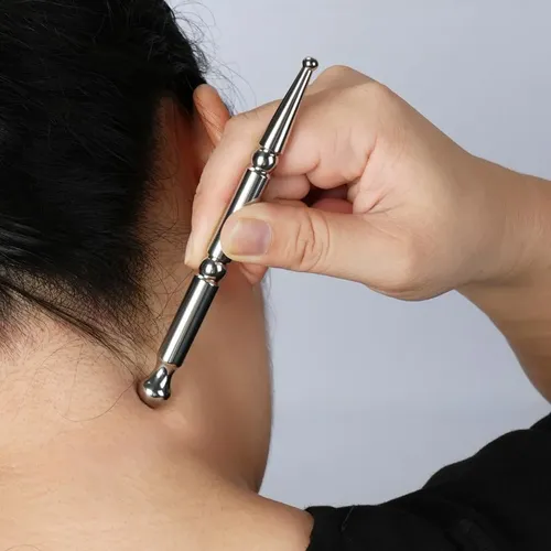 Masajeador Stickon 2 En 1: Juego De Gua Sha Y Lápiz De Acupu