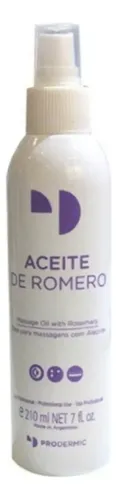Aceite Prodermic con Romero para Masajes Descontracturantes de 210 mL