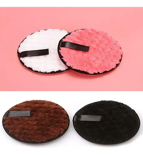 4 Discos Desmaquillantes Redondos – Microfibra Reutilizable