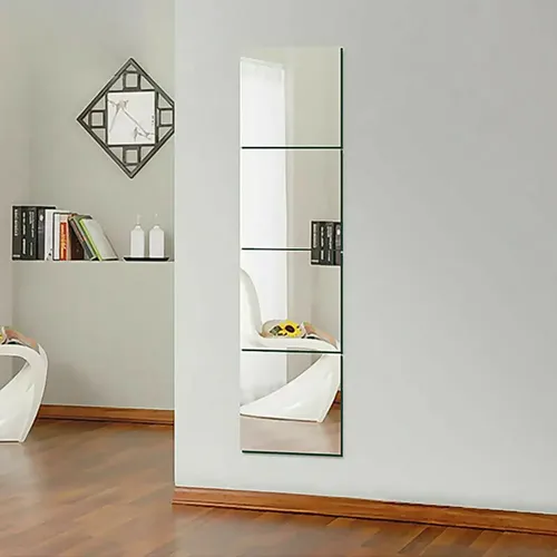 Pegatinas De Espejo Para Decoración Del Hogar De 0,2 Mm, 16