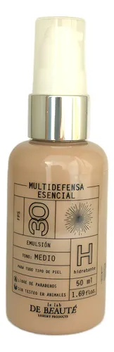 Protector Solar Fps 30 Alto 50 Ml Con Color Le Lab La Plata