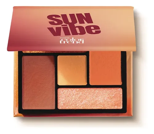 Paleta De Sombras Para Párpados Color Trend Sun Vibe 4,2 G
