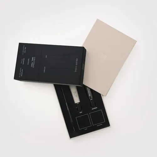 Kit De Tinte Para Cejas Brow Code Light Brown