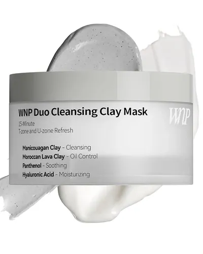 Mascarilla Limpiadora De Arcilla Wnp Duo Con Niacinamida Y Á