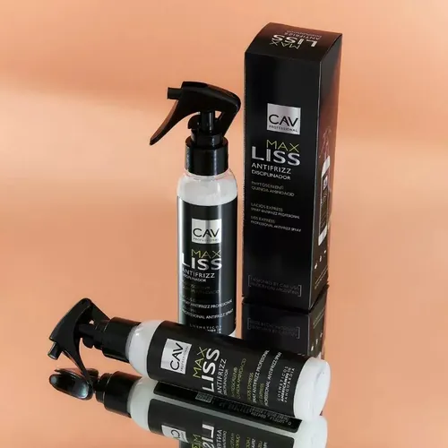 Disciplinador Antifrizz Max liss Cav 125ml Vegano Sin Formol