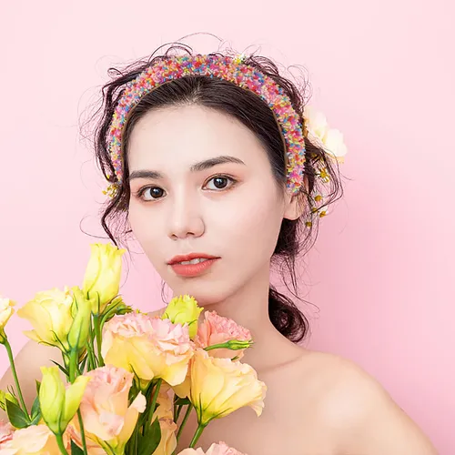 Diadema Con Joyas Para Mujer, Diadema Moderna