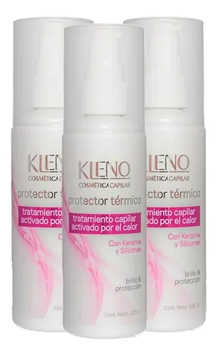 Protector Termico Kleno Tratamiento Capilar Keratina X3 U.