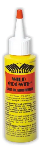 Crema Hidratante Wild Growth Light Oil Para Rejuvenecer El C
