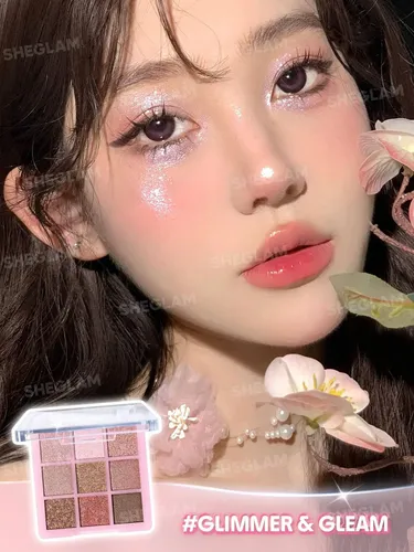 Paleta De Sombras Sheglam Just Blushed 9 Tonos