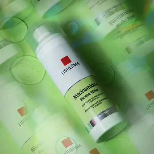 Agua Micelar Desmaquillante Niacinamide+ Anti Acne Lidherma