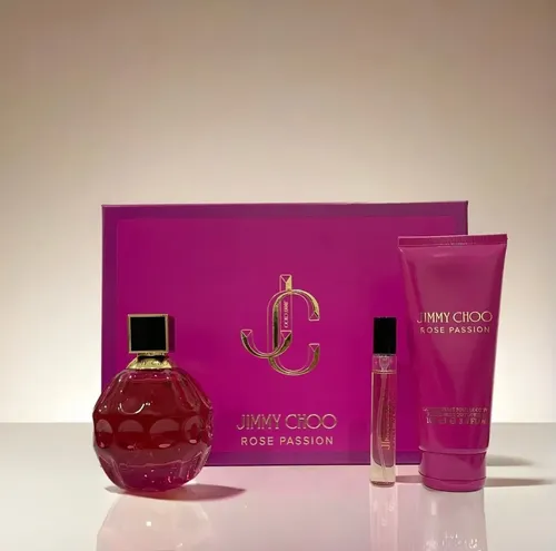 Set Jimmy Choo Rose Passion Eau De Parfum 100ml Spray